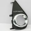A Pair Fog Light Cover For Toyota Yaris 2015 2016 2017 Left Right Foglight Lamp Grille Bezel Front Bumper Driving Light Frame
