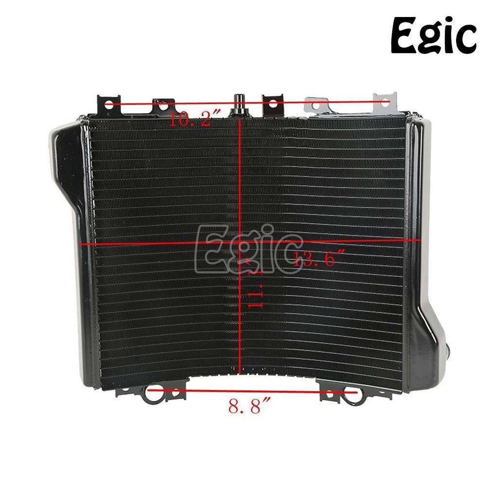 Kawasaki Ninja ZX-11/ZZR1100 Water-Cooled Radiator Assembly (Fits 1993-2001 D1-D9 Models)