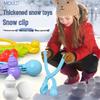 Large Children's Duck Snowball Maker Clip Tool for Outdoor Play