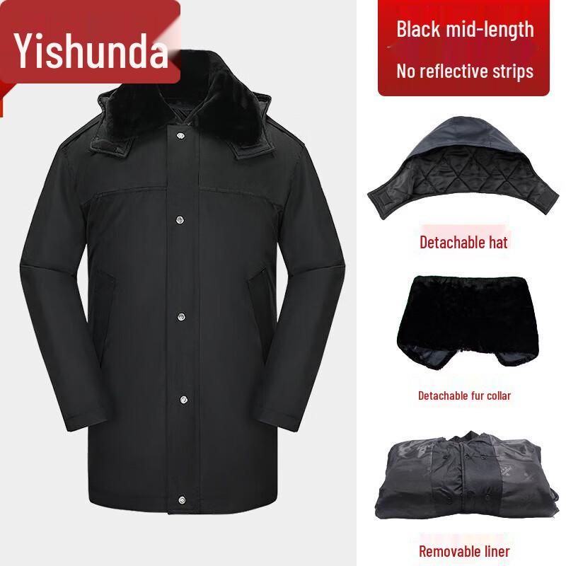 Yishunda Men s Security Winter Coat