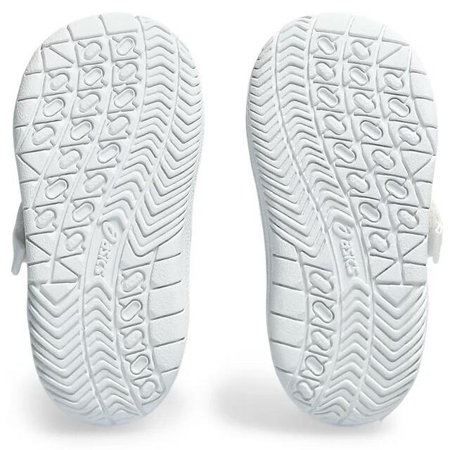 Asics Suku Confortável Sola Macia Anticolisão Leve Respirável Top Baixo Sapatos de Caminhada para Bebê Sapatos de Bebê Branco 1144A322-100