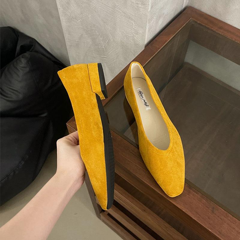 Fashion Luxury Fashion Shallow Women Flats With Shoes Casual Female Soft Footwear Slip On Ladies Flats Shoes