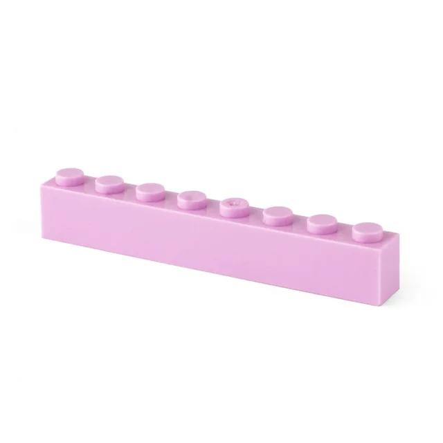 20 ks MOC dílků 3008 kostka 1 x 8 Kompatibilní DIY Sestavitelné Stavebnice Částice Dětská Mozková Puzzle Hračka Dárky k Narozeninám