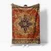 Vintage Ethnische Kilim Teppich Überwurf Decke Bett Sofa Dekorativer Kissenbezug Warme Weiche Überwurf Decke