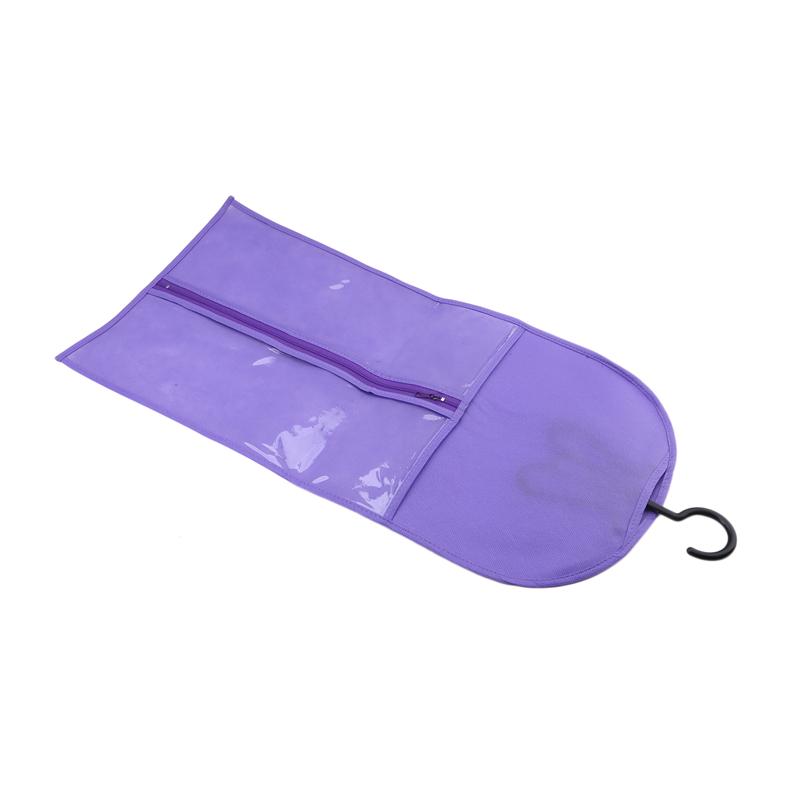 

Wig Storage Bag Dust Proof Storage Carrier Case For Wigs Hair Storage Dust Bag Portable Travel Hair Bag With Hanger Suit Bag світло-фіолетового кольору