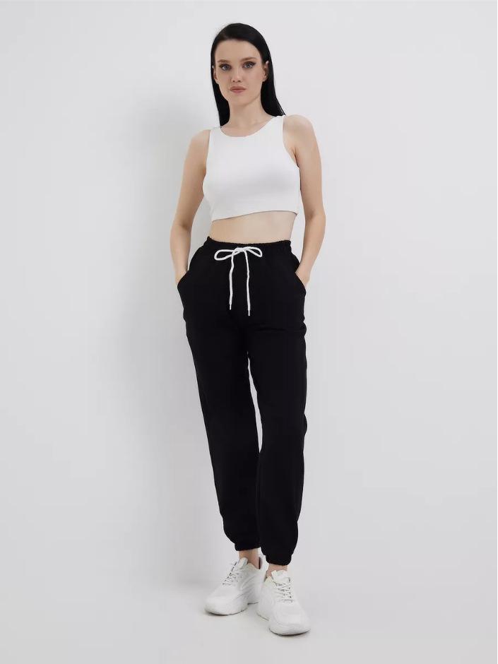 Spring 2025 Women's Casual High-Waist Loose Jogging Sweatpants
