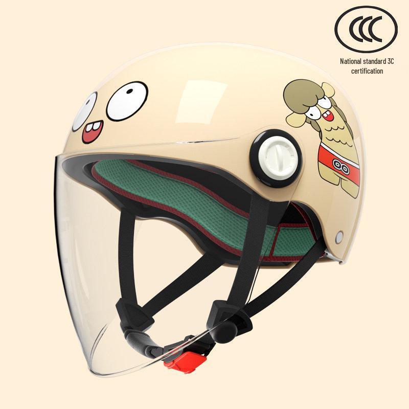 AD 3C Certified Children s Safety Helmet for Electric Vehicles and Bikes – Universal Fit for All Seasons