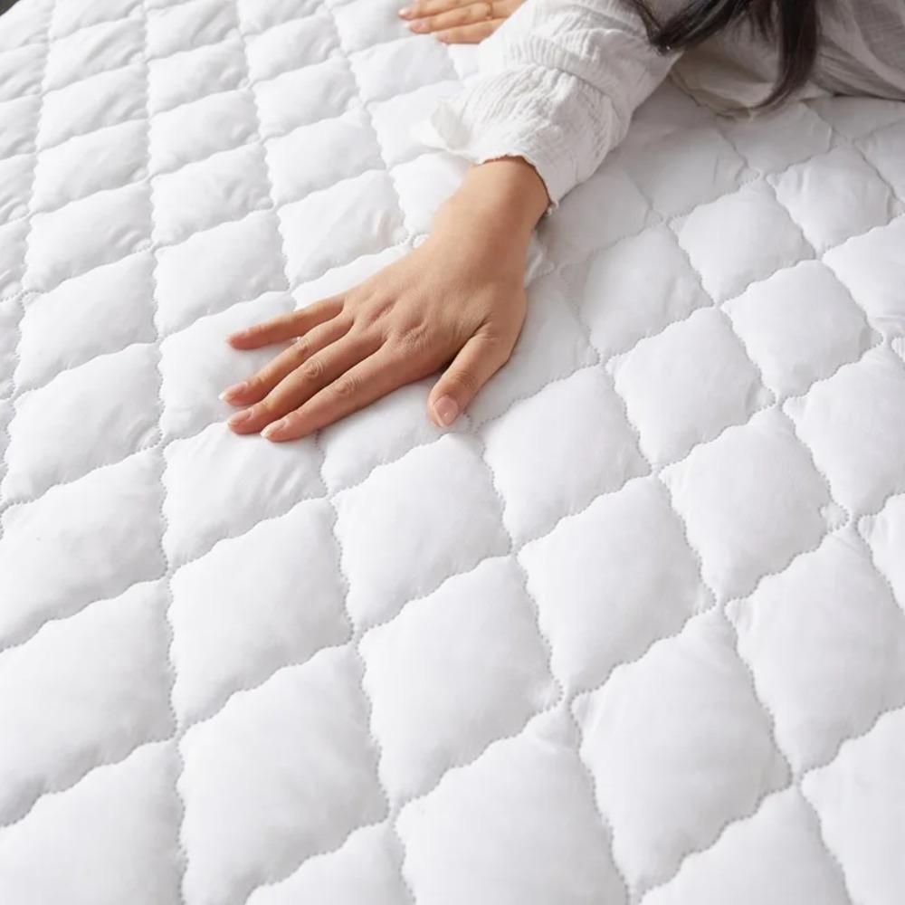 Waterproof Mattress Cover Solid Color Mattress Pad Bed Cover Bedspread  Bedroom