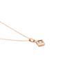 Vendome Aoyama Necklace K10PG Brown Diamond AJAN165440BB [Official]