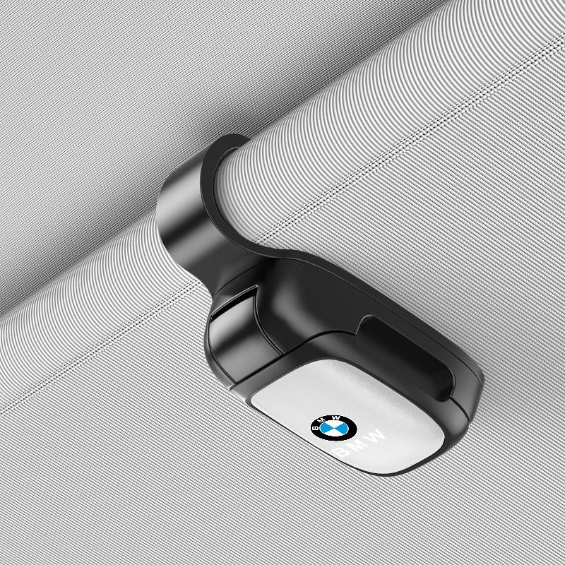 Car Styling Sun Visor Eyeglasses Holder Universal Sunglasses Case Glasses Fix Clip For BMW M5 M4 M3 F20 F40 F22 F30 E90 F32 F10