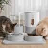 Large Capacity Gravity Food Bowl Transparent Pet Water Dispenser Pet Water Fountain  Daily Feeding