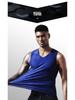 Men's Ice Silk Seamless Summer Slim Fit Vest - Sleeveless Sweatshirt for Youth Sports and Underwear.