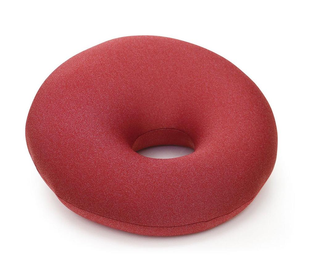 MOGU Bead Cushion Navy Premium Hole Cushion (Total Length Approx. 36cm)