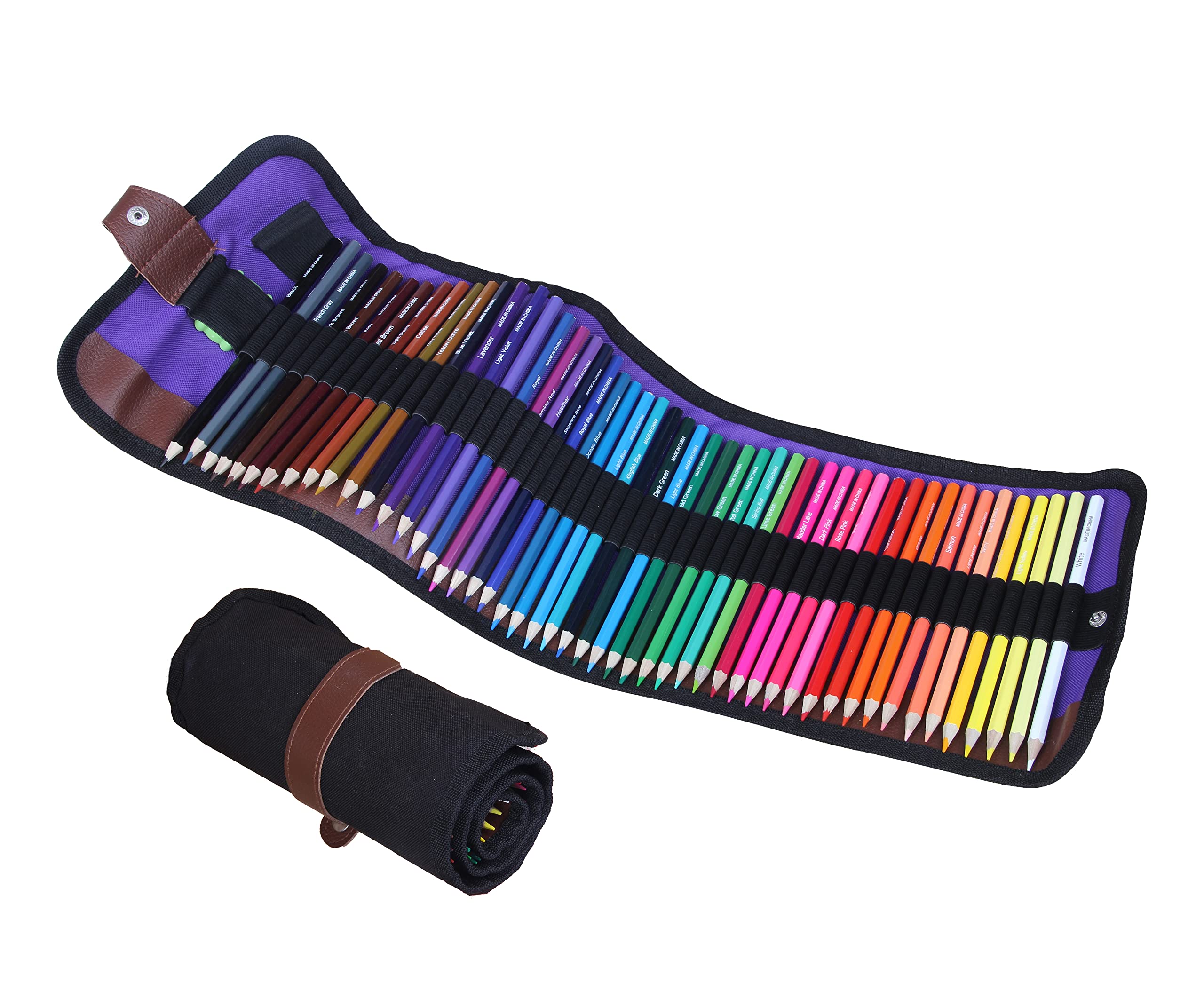 

ALIENDUDU Colored Art 50 Color Art Supplies Цветные раскраски для школьного обучения, внутреннего искусства, рекомендуется для хранения точилка для карандашей, в комплекте карандаши,