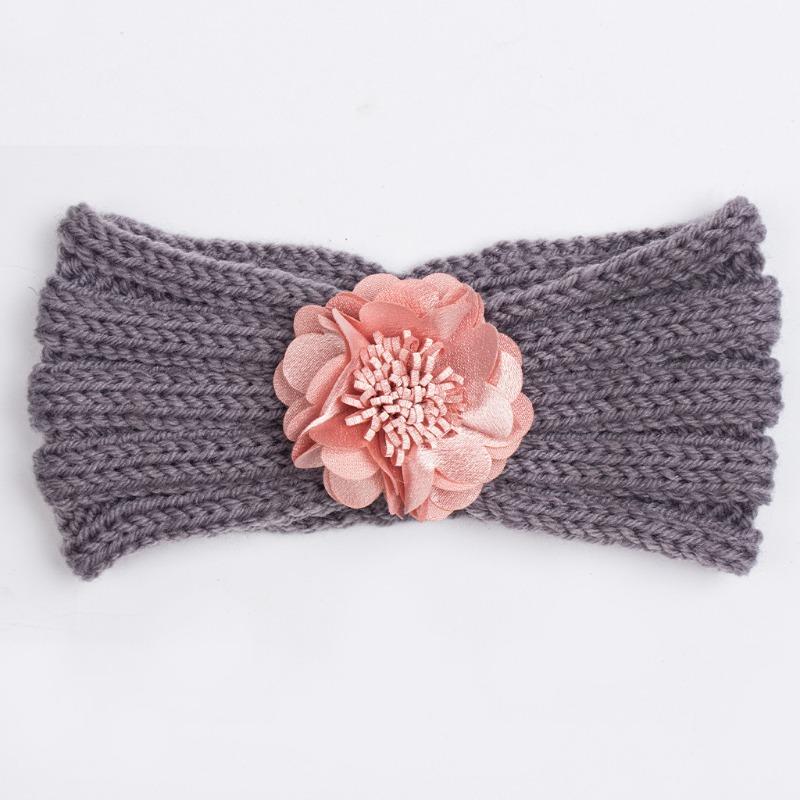 New Children's Headbands, Winter Baby Knitted Headbands, Baby Wool Headgear Hair Accessories, Baby Headbands