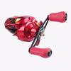 Metal Casting Baitcasting Reel 10Kg Max Drag 10 Gear Magnetirc Brake Fishing Reel Quick Reaction Operation 7.2:1 Gear Ratio