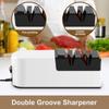 Kitchen Electric Knife Sharpener Multifunctional Professional  3 Speed Electric Knife Sharpener for Home Cooking Cutting Tools