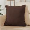 40x40 45x45 50x50 Housse de coussin Jacquard Couleur Unie pour Canapé Bureau Coussin lombaire Housse de coussin Décoration de Maison