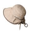 Summer new big brim sunshade sun hat foldable bucket hat summer women UV protection