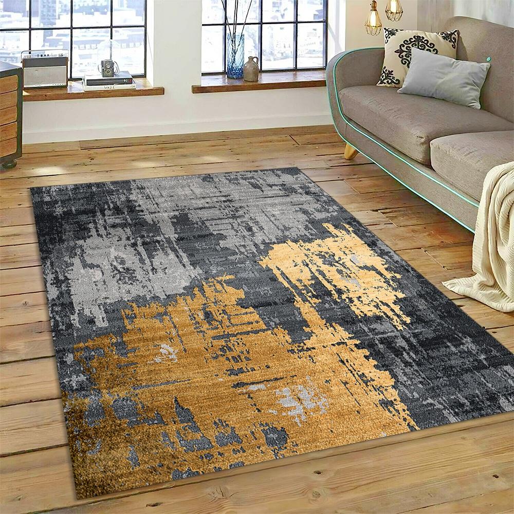 2025 New Style Bohemian Abstract Fashion Modern Art Carpet Rug for Living Room Bedroom Home Sofa Decoration,Non-slip Floor Mat