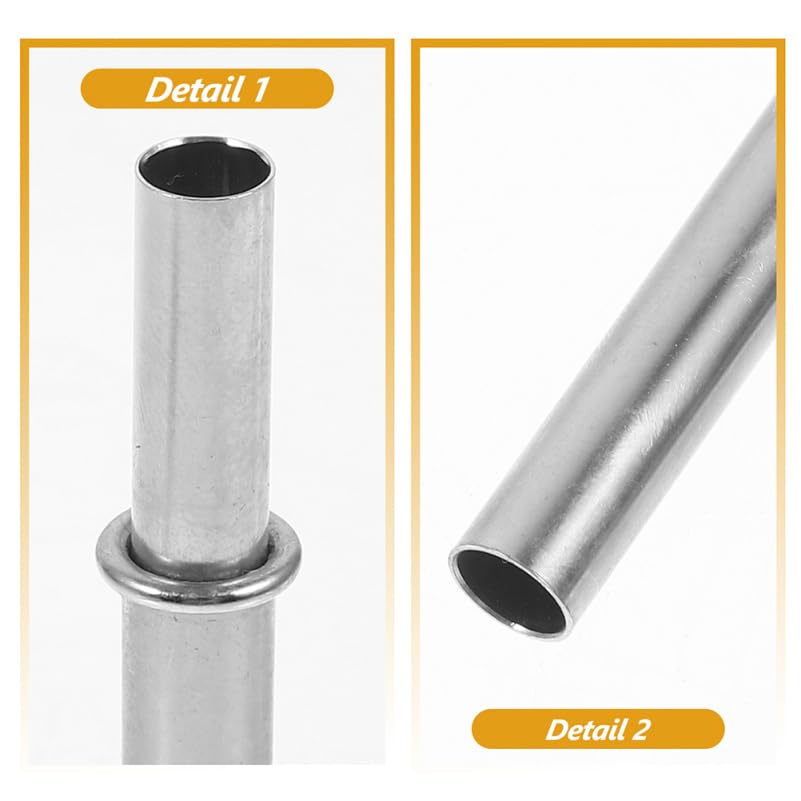 DEARMAMY Fishing Rod Repair Kit 4 Size Set Stainless Steel