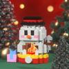 Knew Built Christmas Micro Mini Building Blocks Toys - Santa Claus, Christmas Tree, Reindeer, Snowman Elements - Perfect Gifts