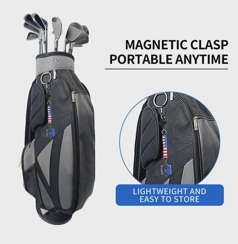 Double-Sided Nylon & Steel Golf Club Cleaning Brush