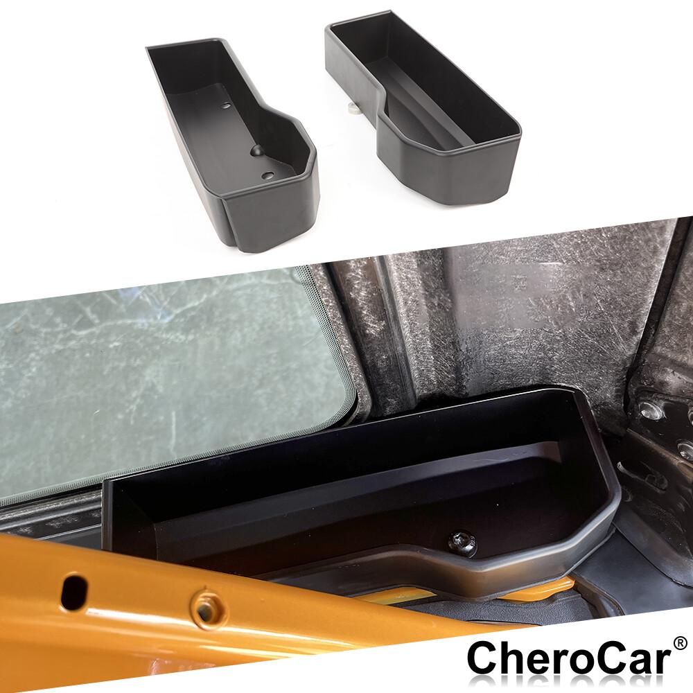 2x Rear Trunk Storage Box Organizer Tray For Bronco + 4 Doors Accessories