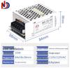 Ultra-thin Compact Switching Power Supply, 35W-12V/24V, for Communication & Industrial Control Equipment