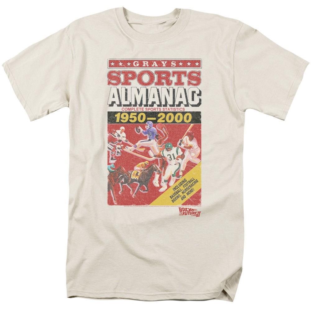 

Back To The Future II Sports Almanac T-Shirt Sizes S-4XL NEW 4XL