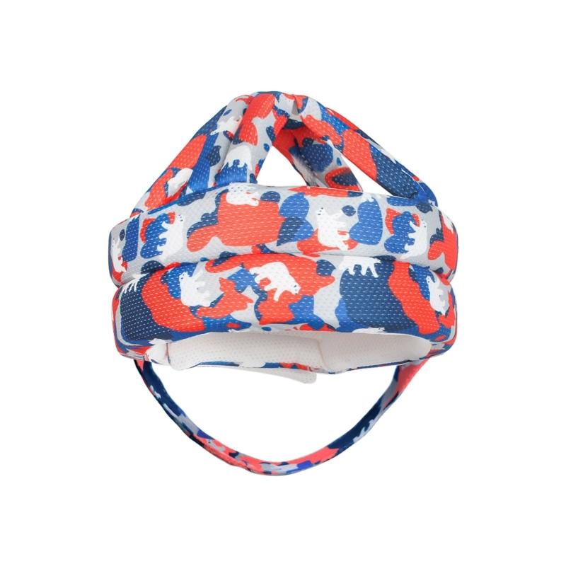 360 Protective Infant Headgear Shock Absorbing Sponge Padding Hat Soft Cotton For Crawling Walking Indoor Outdoor Play
