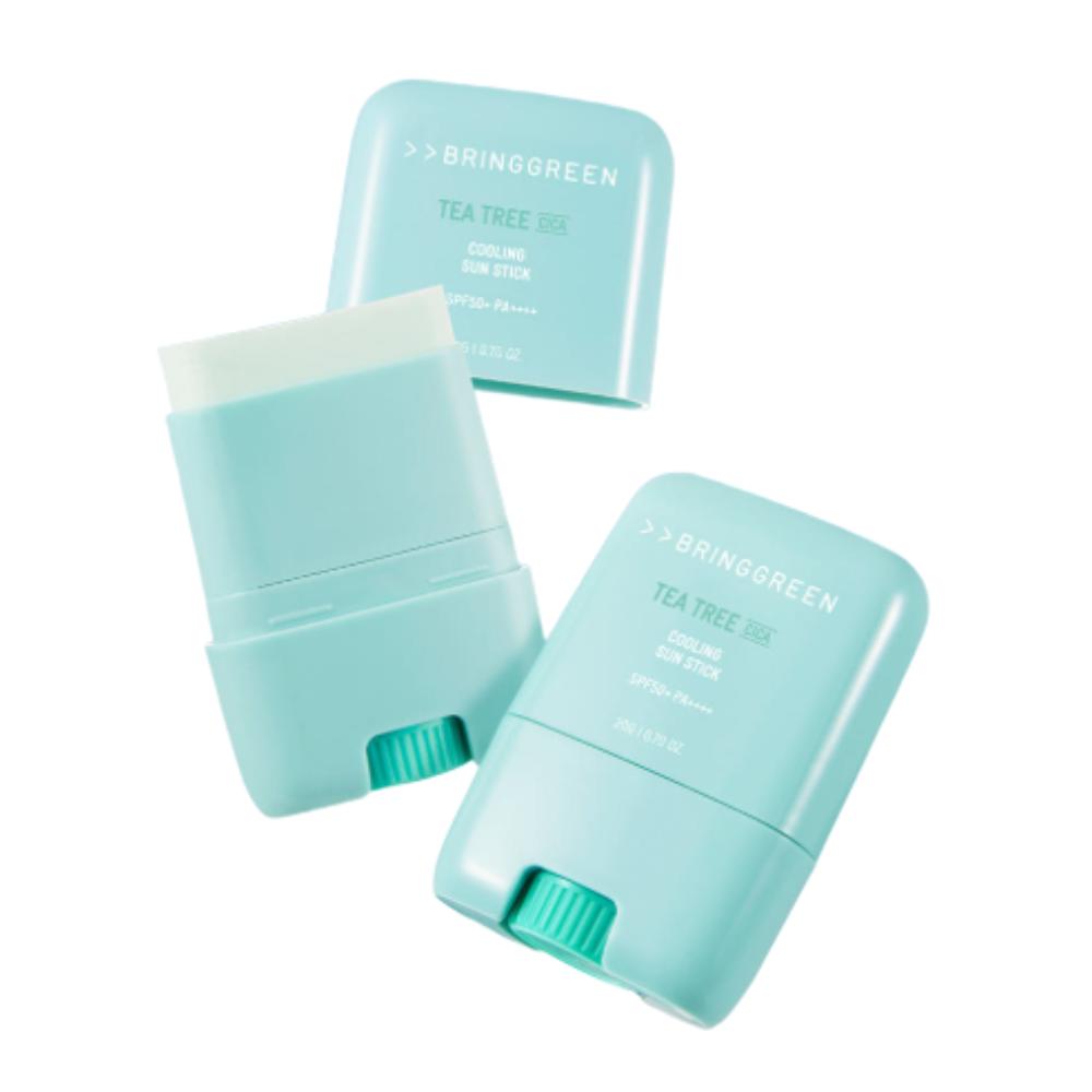 

Bring Green Tea Tree Cica Cooling Sun Stick SPF50+ PA++++ (1+1) – Portable UV Protection