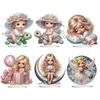 Acryl 2D Flachdruck DIY Tischplatte Diamantmalerei Ornament-Kits Desktop Diamantkunst-Kits Diamantmalerei Desktop-Dekorationen