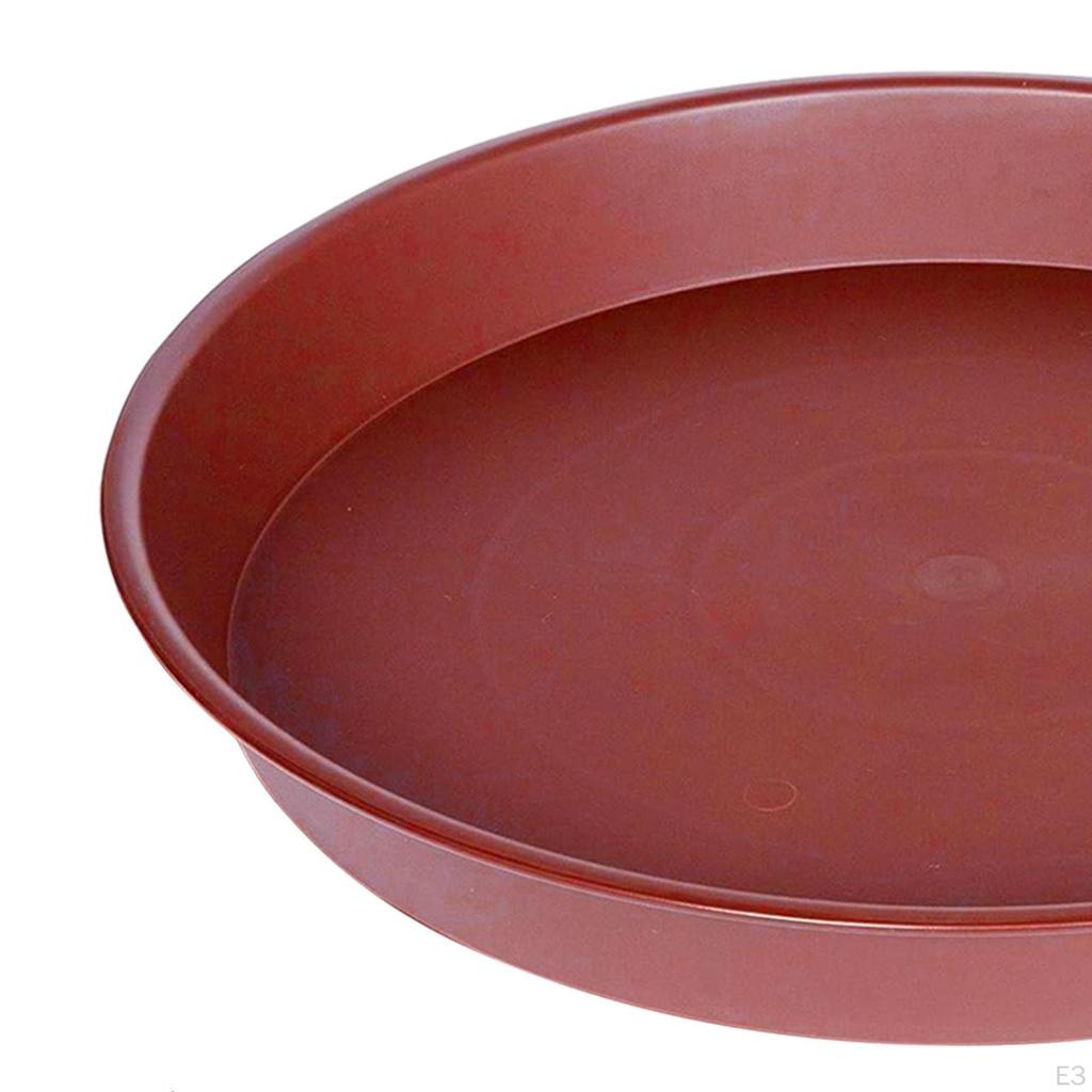 12 Pack 11.81 Inch Plant Saucers for Water Drainage in Pots