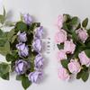 Artificial Flower for Home Decor Valentine's Day Velvet Rose DIY Wedding Bouquet Eco-friendly Floral Ornament for Holiday Party