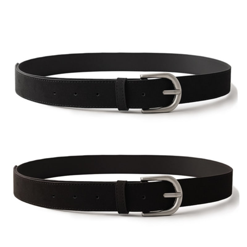 REORG REORG LOGO SUEDE BELT_2COLORS