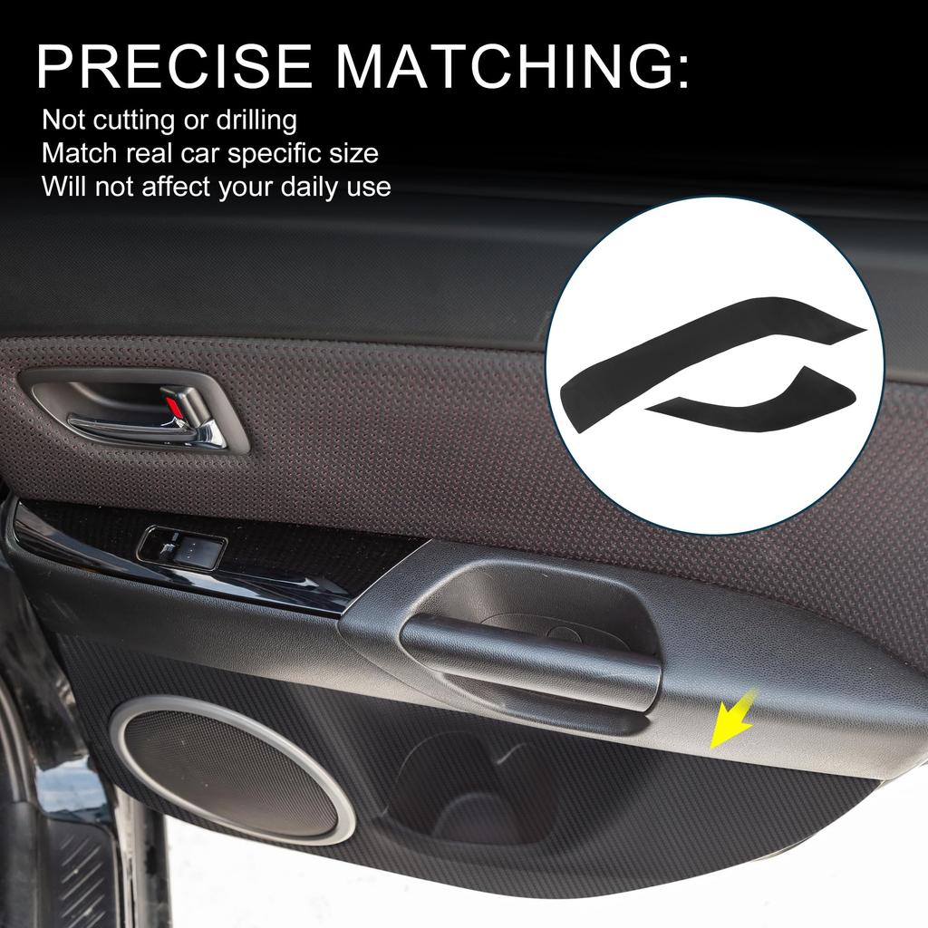 TUCKBOLD Door Kick Guards for Mazda Door Panel Door Door Protection Interior Custom Full Set CX-30, Protectors, Anti-Kick Pads, Stickers, Panels,