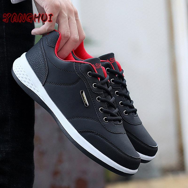 Новые повседневные кроссовки на шнуровке с контрастной круглой головкой для мужчин — фото 6