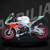 1/12 Scale Motor APRILIA RSV4 RR1000 Alloy Diecast Models Motorcycle Toy For Gifts Collections Decorations
