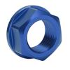 Motorcycle Front Wheel Axle Screw Nut M16x1.5 Replacement for CRF250R CRF450R CRF250RXBlue
