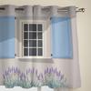 Lavender Under The Window Window Curtain For Kids Room Home Blinds Curtains For Living Room Bedroom Window Drapes