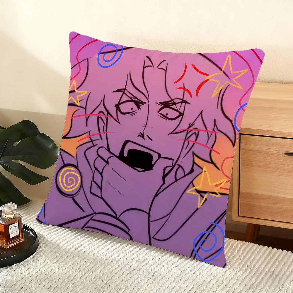 E-Epic The Musical Cushion Cover Soft Short Plush Pillow Cover Smooth Cozy Texture Aesthetic Cushion Case Home Decor