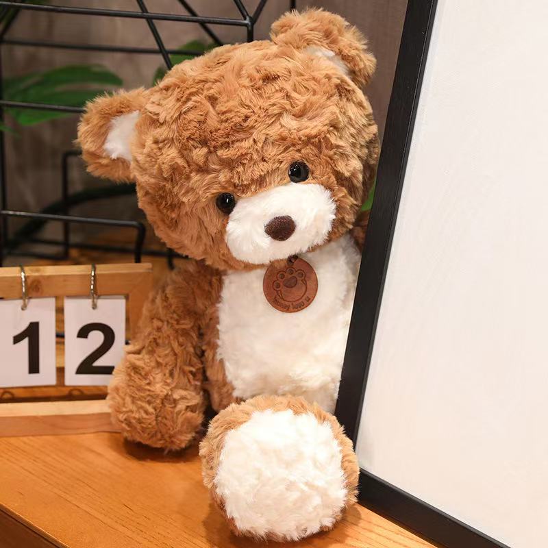 30cm Teddy Bear Doll Simulation Plush Toy Handmade Doll Cartoon Anime Cute Pillow Cushion Home Decoration Children's Birt