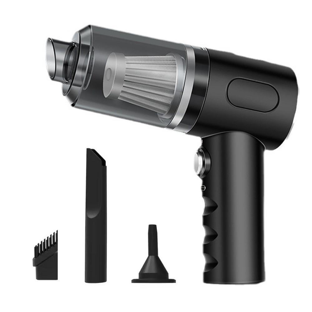 

HdoorLink 3 в 1 автомобильный пылесос 5000Pa беспроводной портативный портативный автомобильный домашний пылесос мощность 120 Вт пылесос для влажной и сухой уборки чёрный