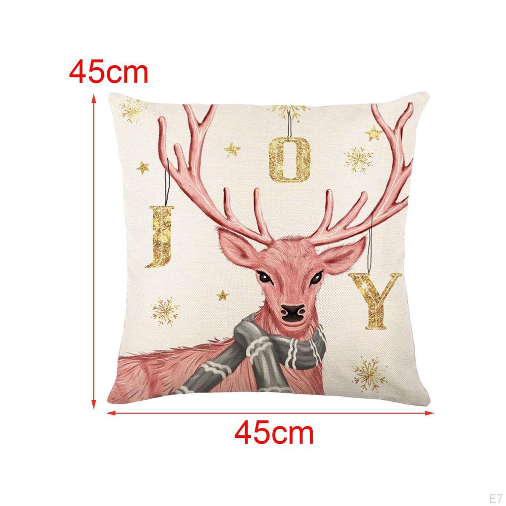 Christmas Pillow Case, Decoration, 45x45cm, Gift