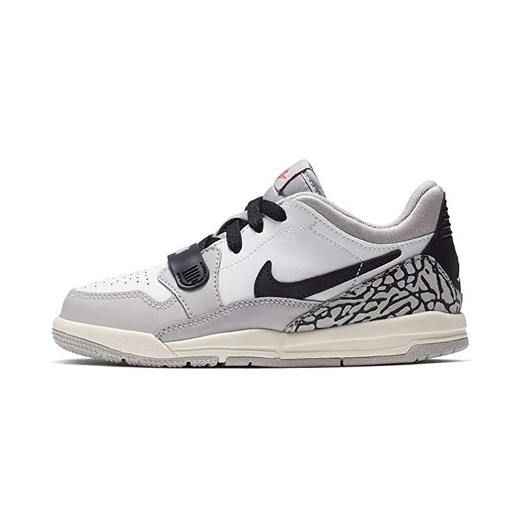 

new Jordan Legacy 312 Low Tech Grey Fire Red Black PS 28