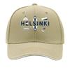 Modern Helsinki Finland Cross Travel Sandwich Baseball Cap Sun Cap Outdoor Workouts Hat