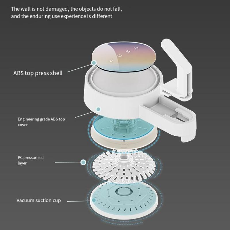 Suction Hooks Powerful Cup Hooks-Heavy Duty for Shower Waterproof Suction Hanger for Bathroom Towel Robe Removable Reusable