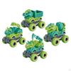 Construction Toy, Creative Detachable DIY Model Educational Dinosaur Truck Engineering