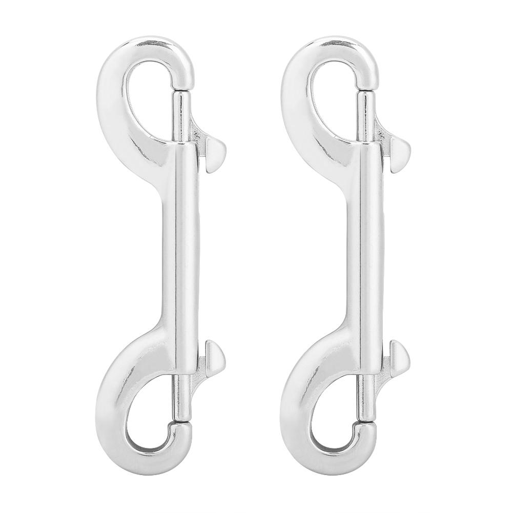 KEEP DIVING316 Edelstahl Doppelend-Tauchkarabiner für BCD